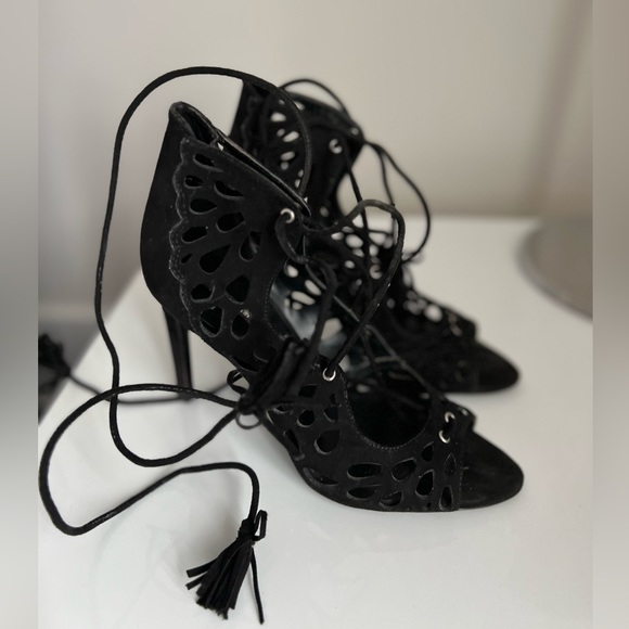 Zara lace up shoes size 38 - Picture 3 of 3
